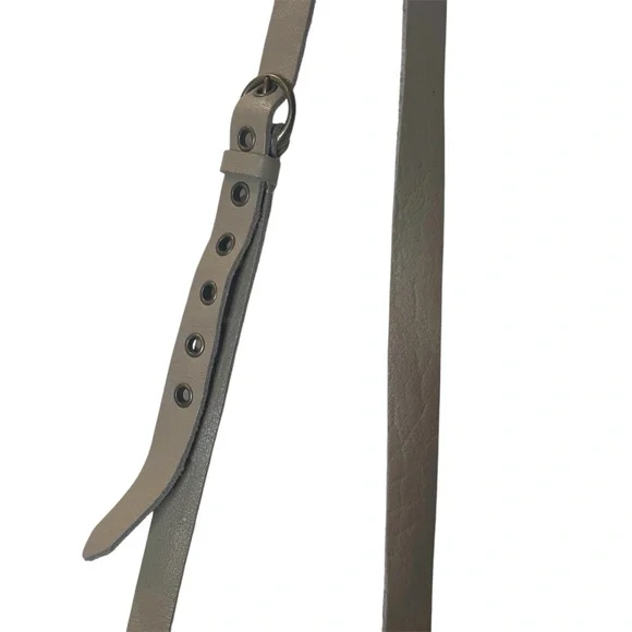 All Saints Spitalfields Leather Crossbody beige Tan purse magnetic jacks place - Picture 3 of 8